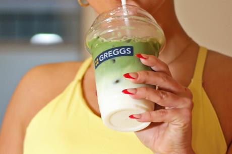 Greggs - Iced Matcha Latte