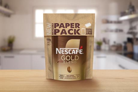 Nescafé Gold Blend paper refill