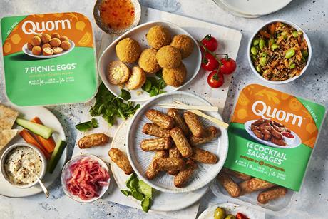 Quorn Picnic Eggs and Cocktail sausages 16x9