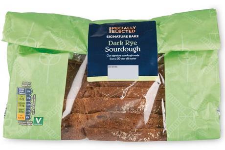 Dark Rye Sourdough Sliced Loaf
