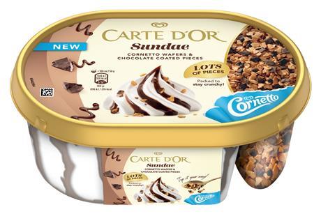 Carte Dor Sundae ice cream