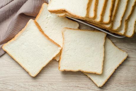 sliced white loaf bread upf