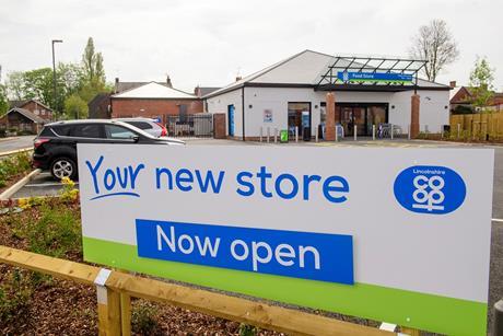 Lincolnshire Co-op signage - new store