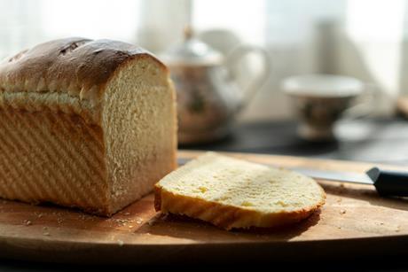 Loaf of white bread