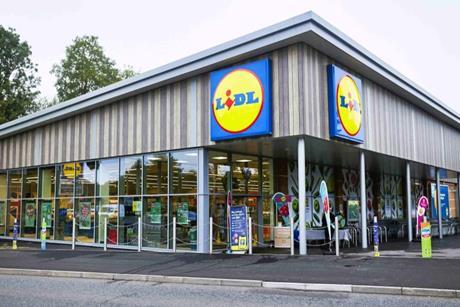 lidl store sign