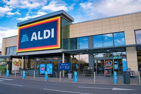 aldi store sign