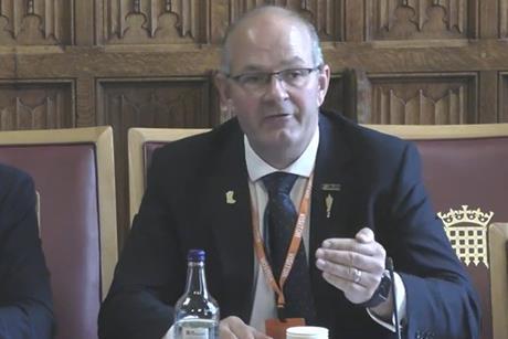 Tom Bradshaw Lords Committee