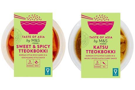 M&S tteokbokki range