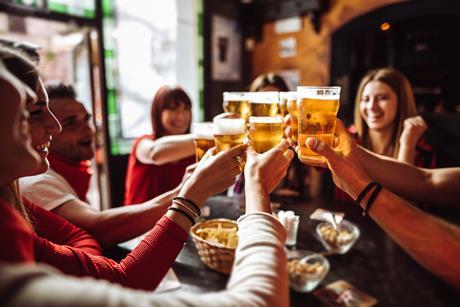 Beer cider pub lager GettyImages-1091469178
