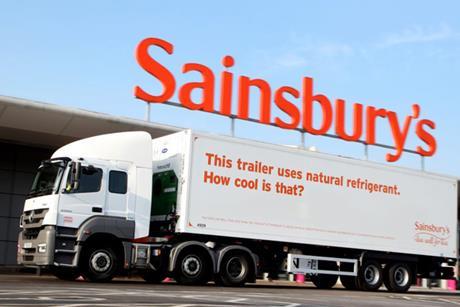 Sainsbury's lorry
