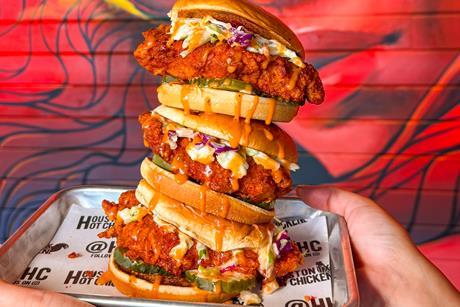 Houston Hot Chicken Sandwiches