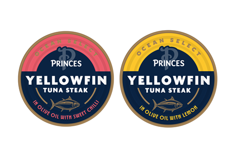 Yellowfin tuna steak