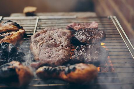 meat on a bbq - getty