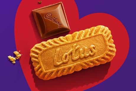 Cadbury x Biscoff social media