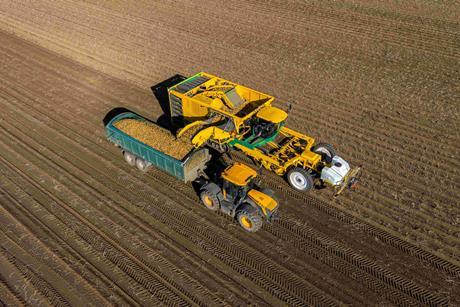 Low carbon concept farm Georgina harvest