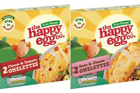 Noble Foods and the Happy Egg Co expand frozen omelette range with two new flavours