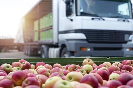 apples supply chain lorry distribution fruit fresh getty