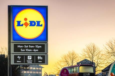 lidl store sign