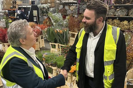 Robert McAuliffe, new GM of the Covent Garden Market Authority, Sunny Side Up