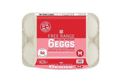 NEW Co-op Free Range Eggs