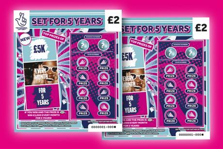 Set For 5 Years Scratchcard