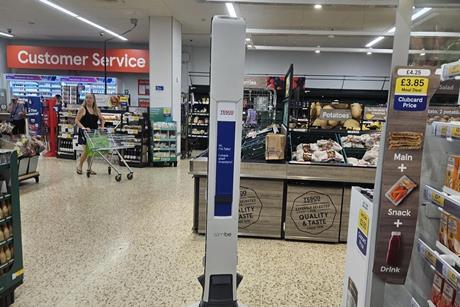 tesco tally robot