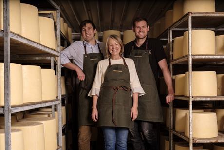 Matthew Hall Gillian Hall Daniel Hall Butlers Farmhouse Cheeses