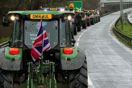 Save British Farming tractor rally