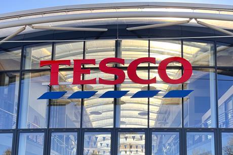Tesco - Representatives from companies joining third latest cohort of the Tesco Accelerator programme stand outside Tesco HQ in Welwyn Garden City, Herts.