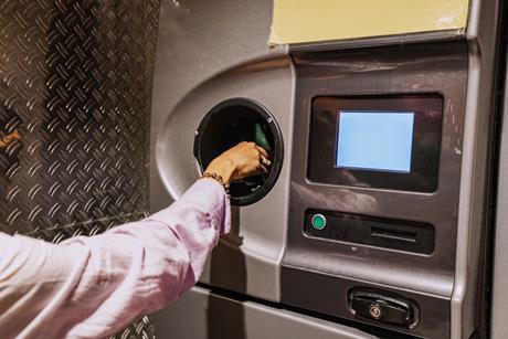 DRS deposit return scheme recycle bottles GettyImages-1449874749