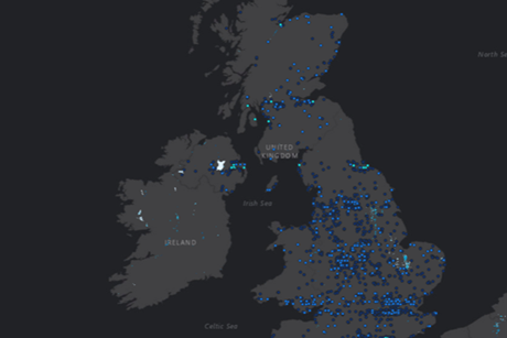 Flood risk map