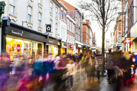 high street retail shoppers