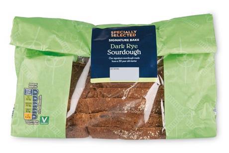 Dark Rye Sourdough Sliced Loaf