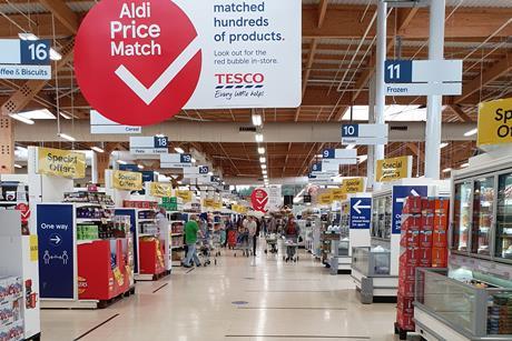 Tesco Aldi price match