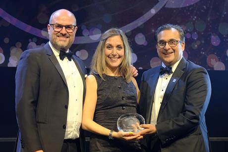 Elit Rowland receiving a Special Recognition Award at the FWD Gold Medals 2025