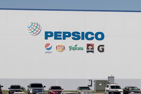 Pepsico building sign