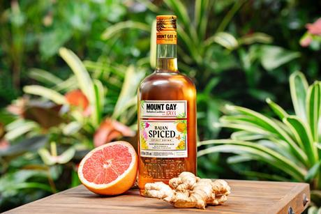 Mount Gay Bottle and Ingredients