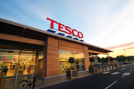 Tesco store front
