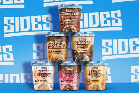 Sides ice cream tubs