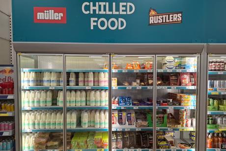 Poundland chillled food returns