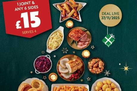 Heron Foods Christmas dinner