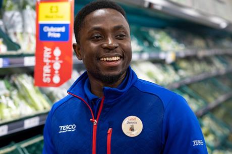 tesco staff worker fresh people