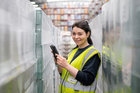 1 Hero - Bougehy Logistics Colleague booking in stock RS