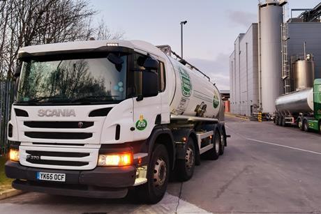 Arla Tanker at Stourton