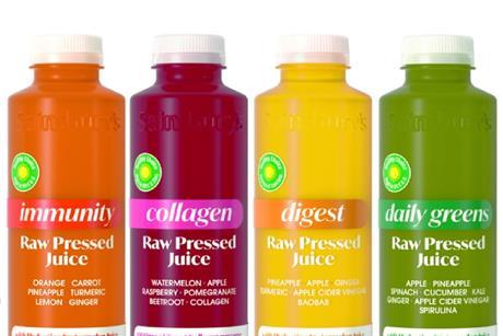 raw pressed drinks