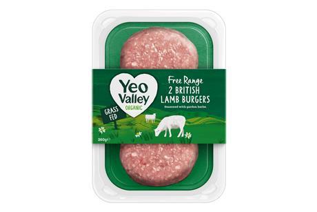 yeo valley lamb burgers
