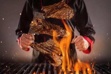 Grill BBQ barbecue steak GettyImages-1138483545