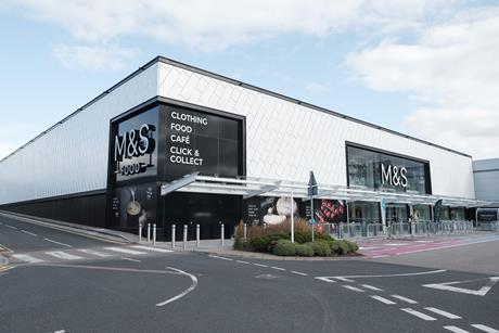 Marks & Spencer store front
