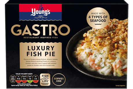 Young's Gastro Luxury Fish Pie