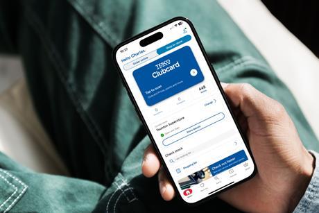 tesco clubcard loyalty app retail media